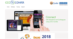 Desktop Screenshot of cccconfer.org